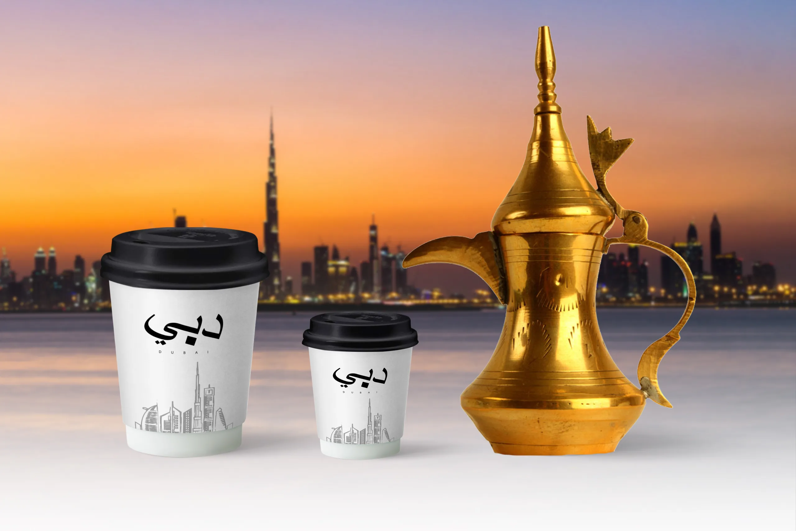 arabic coffee cups