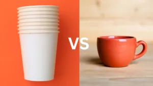 paper cups vs ceramic mugs