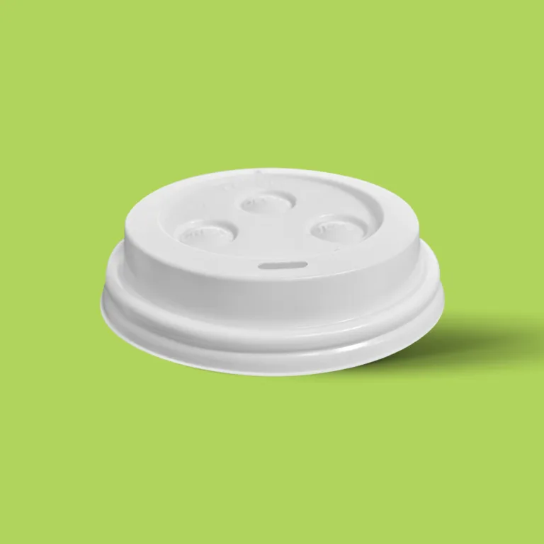 white lid for paper cups